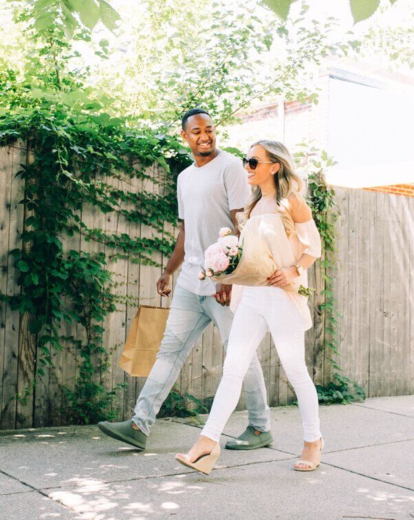 couple walking